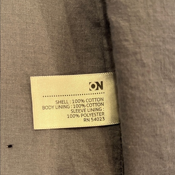 Old Navy Classic Tan Double-Breasted Trench Coat Khaki - Picture 4 of 9